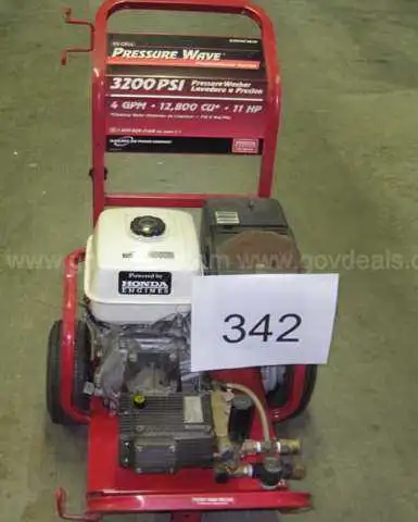 11 horsepower deals honda pressure washer