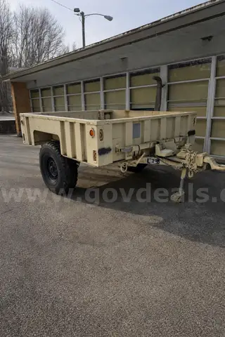 1 TON TAN MIL TRAILER TIRES ARE GOOD