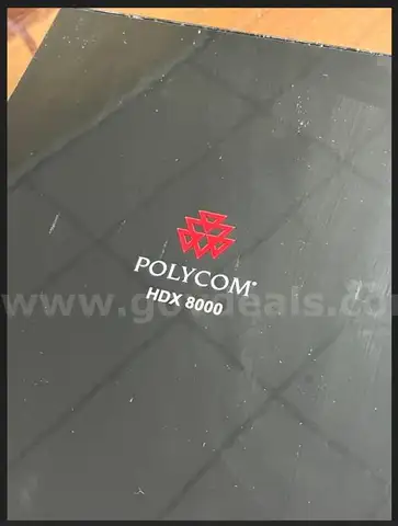Polycom camera and speakers