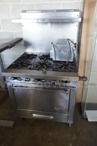Garland 6 Range Stove w/ Hatco Toaster