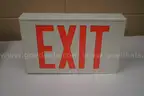 Thomas and Betts Lighted Steel Exit Sign