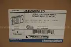 Thomas and Betts Lighted Steel Exit Sign