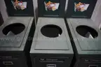 Lot of Three Compost Waste Bins
