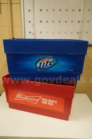 Iowa Rotocast Beer Containers
