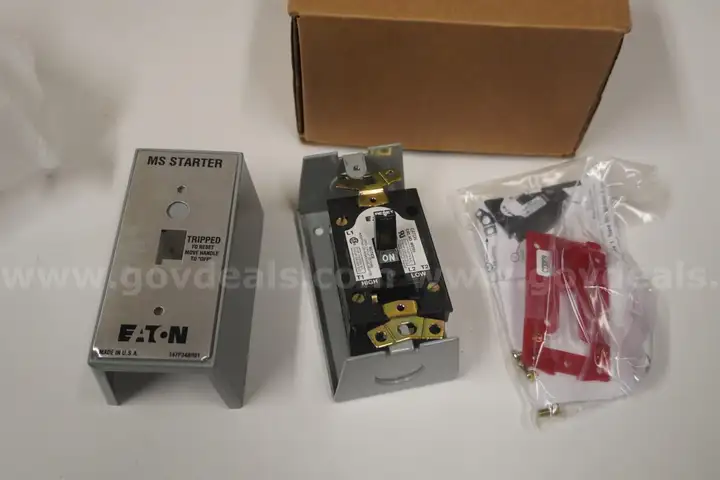 Eaton Single Pole MS Starter with Pilot Light