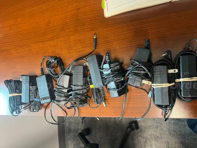 Lot of Motorola Pagers w/ bases and cords
