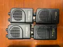 Lot of Motorola Pagers w/ bases and cords