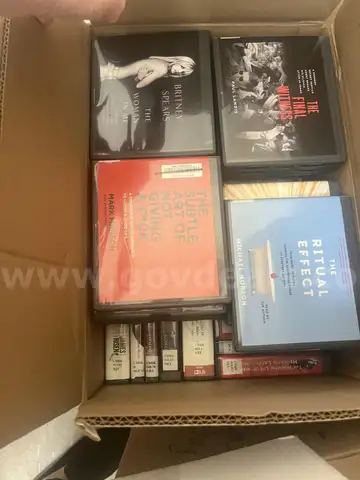 Assorted Library Audio Books in CD Format
