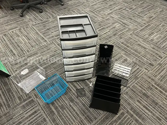 Lot of Assorted Office Organization Supplies