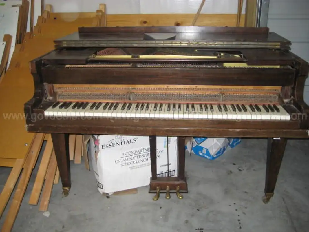 Stratford Baby Grand Piano GovDeals