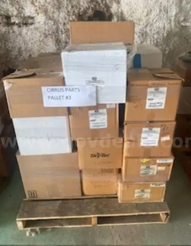 Pallet of Cirrus Parts