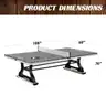 2-Piece Table Tennis Table