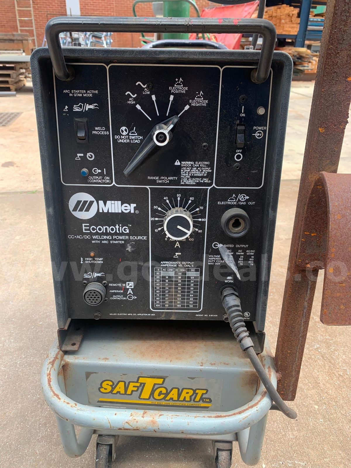 Miller Econotig Acdc Tig Welder Power Source Allsurplus