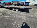DECKOVER HYDRAULIC TILT SINGLE WHEEL TRAILER