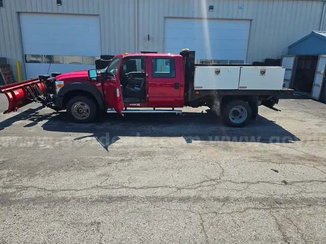 2015 Ford F-550 WITH WESTERN PRO-PLOW 8&#x27;6&#x22;