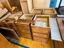 1 Lot of Used Solid Wood Cabinets