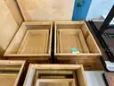 1 Lot of Used Solid Wood Cabinets