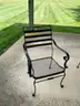 Outdoor Black Metal Furniture Set