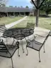 Metal Outdoor Table and Chair Set