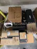 Lot of 6 Dell desktops, 17 Dell laptops, 17 Dell Monitors, 1 HP portable printer, and accessories