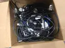 Lot of 6 Dell desktops, 17 Dell laptops, 17 Dell Monitors, 1 HP portable printer, and accessories