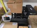 Lot of 6 Dell desktops, 17 Dell laptops, 17 Dell Monitors, 1 HP portable printer, and accessories