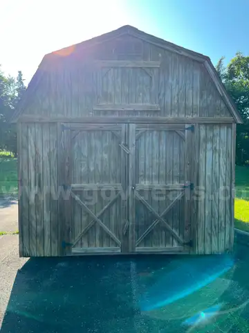 Outdoor shed