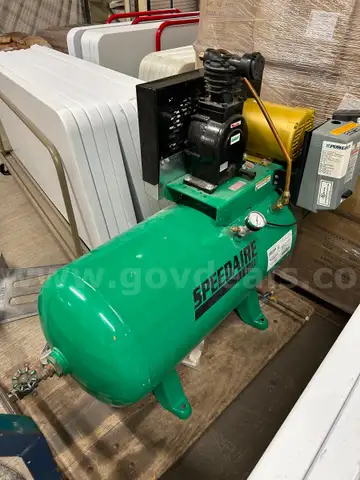 Speedaire Electric Air Compressor, 3/4 HP