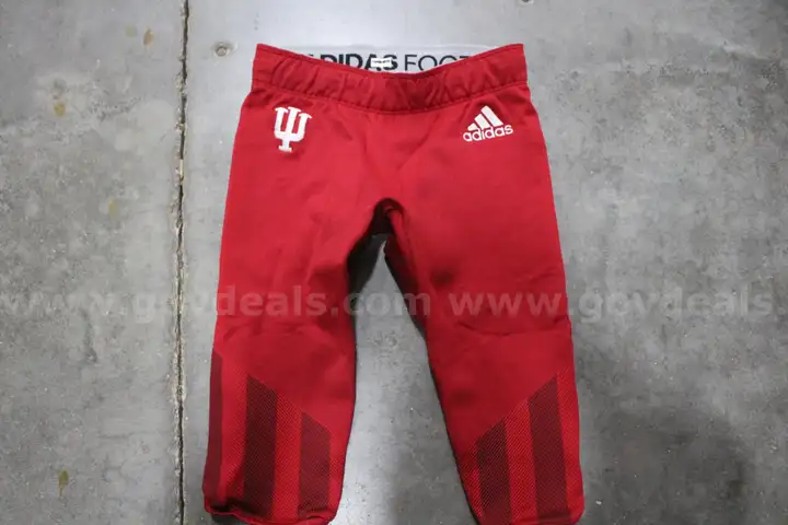 Lot of Red Adidas IU Padless Football Compression Shorts