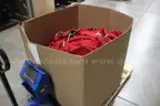 Lot of Red Adidas IU Padless Football Compression Shorts