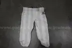 Lot of Adidas White/Gray Striped IU Football Padless Compression Shorts
