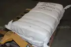 Lot of two items, (1) 25x40&#x22; Woven Poly Bags (1,000 Bags) + (1) Roll of 33x50&#x22; Black 6 Mil Printed Bags &#x2013; Palletized