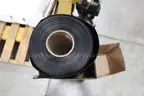 Lot of two items, (1) 25x40&#x22; Woven Poly Bags (1,000 Bags) + (1) Roll of 33x50&#x22; Black 6 Mil Printed Bags &#x2013; Palletized