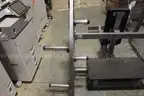 Hammer Strength Military Press w/ Weight Storage