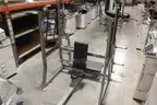 Hammer Strength Military Press w/ Weight Storage