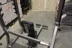Hammer Strength Military Press w/ Weight Storage