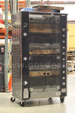 (1) Rotisol Gas Fired Barbecue Rotisserie &#x2013; Model 975.4 (Natural Gas, 2021)