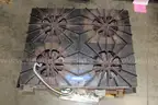 (3) Castle Comstock-Castle Stove Co. commercial natural gas ranges