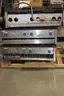 (3) Castle Comstock-Castle Stove Co. commercial natural gas ranges