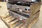 (3) Castle Comstock-Castle Stove Co. commercial natural gas ranges