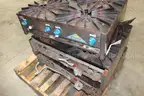 (3) Castle Comstock-Castle Stove Co. commercial natural gas ranges