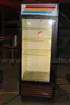 (1) True GDM-26 Single Door Glass Commercial Refrigerator &#x2013; Cool Air When Plugged In