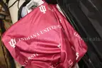 (9) items Skyline Trade Show Display Lot &#x2013; Indiana University Graphics, Pop-Up Panels, Banner System, Rolling Cases