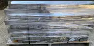 Graphite There are 7 pallets, descriptions and weights below.