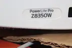 (1) Epson PowerLite Pro Z8350W LCD Projector w/ Ceiling Mount &#x2013; 390 Lamp Hours &#x2013; Working Condition