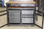 (1) Spectrum Instructor AV Podium with Rack-Mounted AV Equipment &#x2013; IU Kelley School of Business