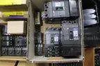Lot of Assorted Square D Bolt-In Circuit Breakers
