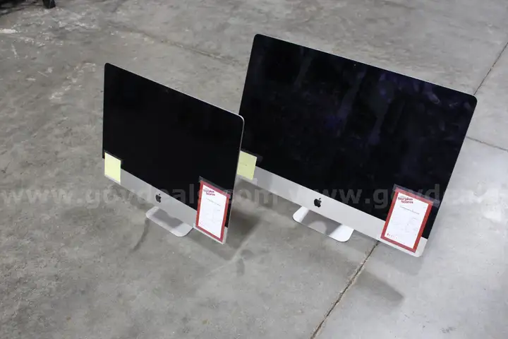 Lot of (2) Apple iMacs