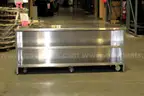 (1) Randell Custom Stainless Steel Mobile Work Counter