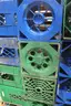 Lot of (27) Plastic Storage &#x26; Bottle Crates &#x2013; Various Brands &#x26; Colors